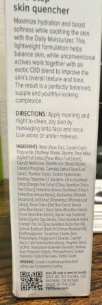 707 Flora - Daily Moisturizer - Zaza Zenn Store - 707 Flora