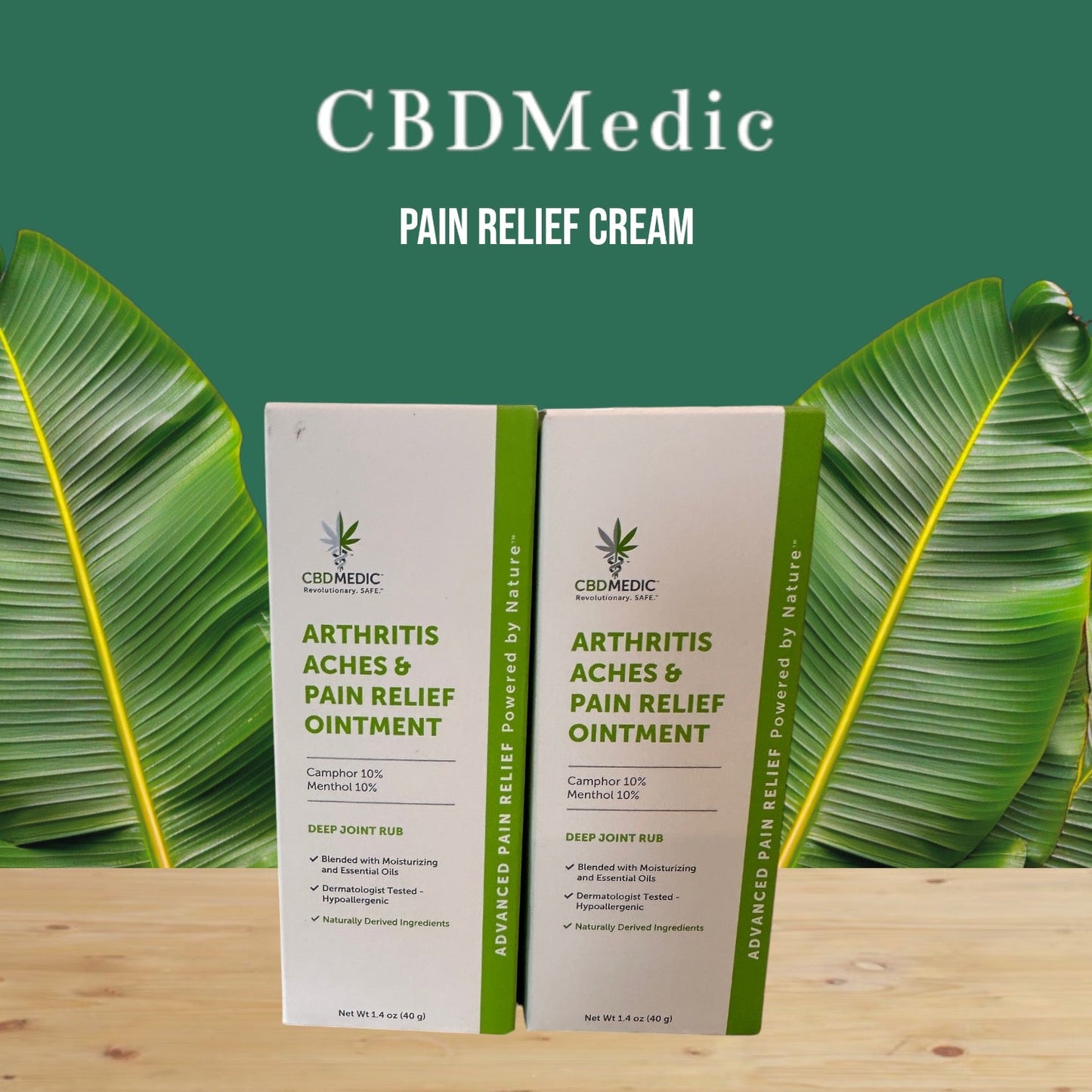 Arthritis Aches & Pain Relief Ointment (CBDMedic) - Zaza Zenn Store - CBDMedic