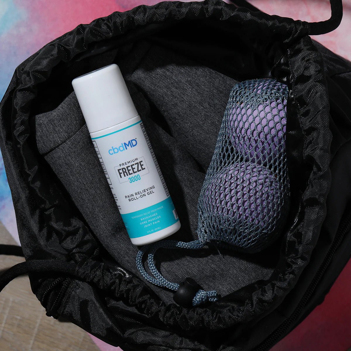 Broad Spectrum CBD Freeze Roller - 3000mg - Zaza Zenn Store - cbdMD