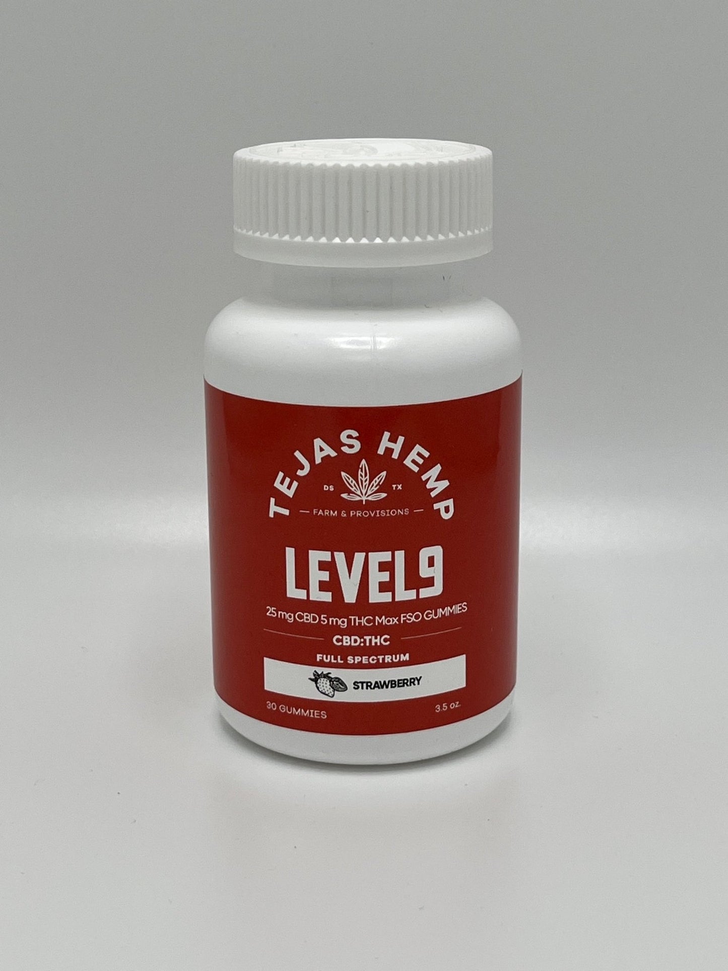LEVEL9 Strawberry Gummies (Texas Hemp) - Zaza Zenn Store - Tejas Hemp