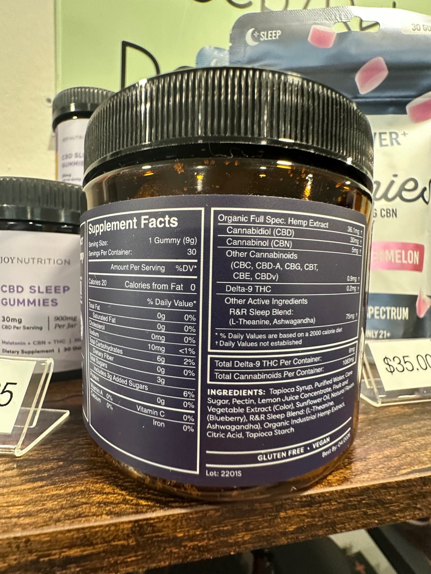 R&R CBD Sleep Gummies - 30mg CBD + 5mg CBN - 30 ct. - Zaza Zenn Store - R&R CBD