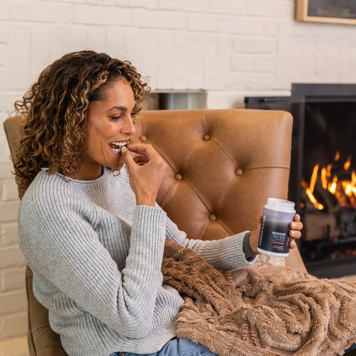 Stress Support Gummies - Strawberry - Zaza Zenn Store - Charlotte's Web