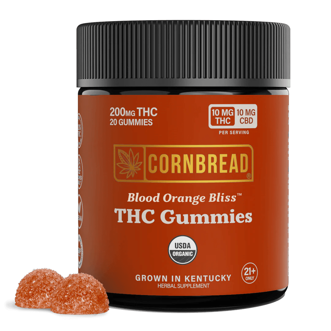 Blood Orange Bliss THC Gummies - Zaza Zenn Store - Cornbread Hemp