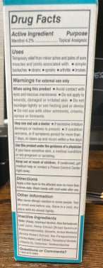 Broad Spectrum CBD Freeze Roller - 3000mg - Zaza Zenn Store - cbdMD
