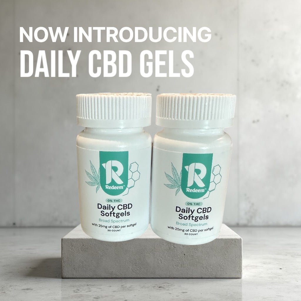 Broad - Spectrum CBD Softgels - 25mg - Zaza Zenn Store - Redeem Therapeutics