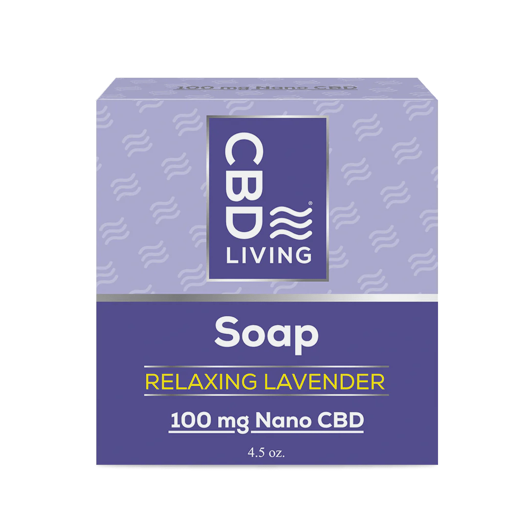 CBD Bath Soap - Lavender - Zaza Zenn Store - CBDLiving