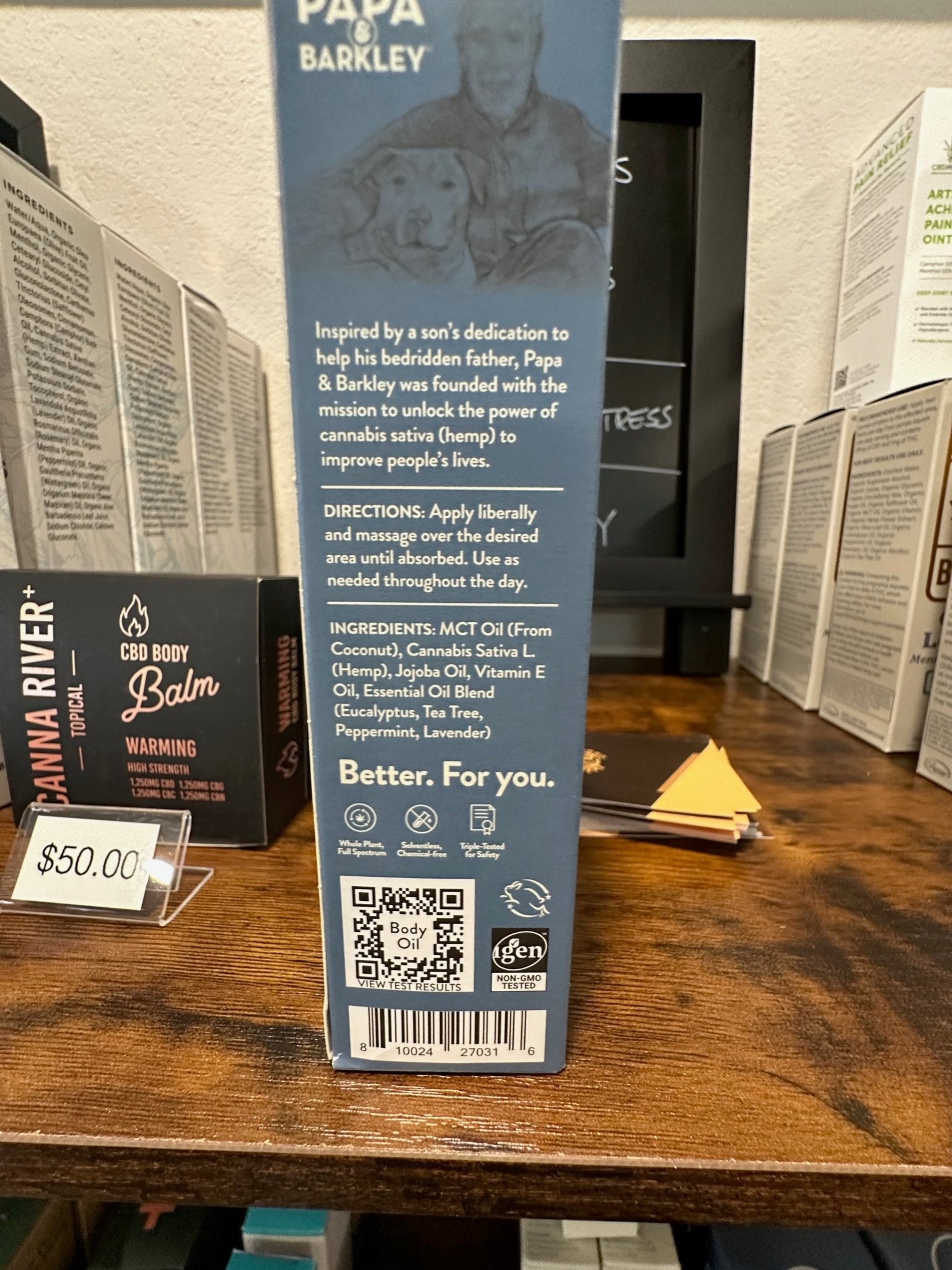 CBD Releaf Bath and Body Oil - 60ML - Zaza Zenn Store - Papa & Barkley