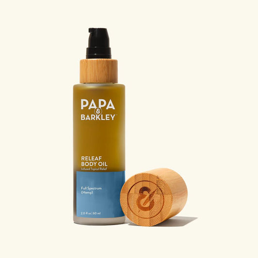 CBD Releaf Bath and Body Oil - 60ML - Zaza Zenn Store - Papa & Barkley