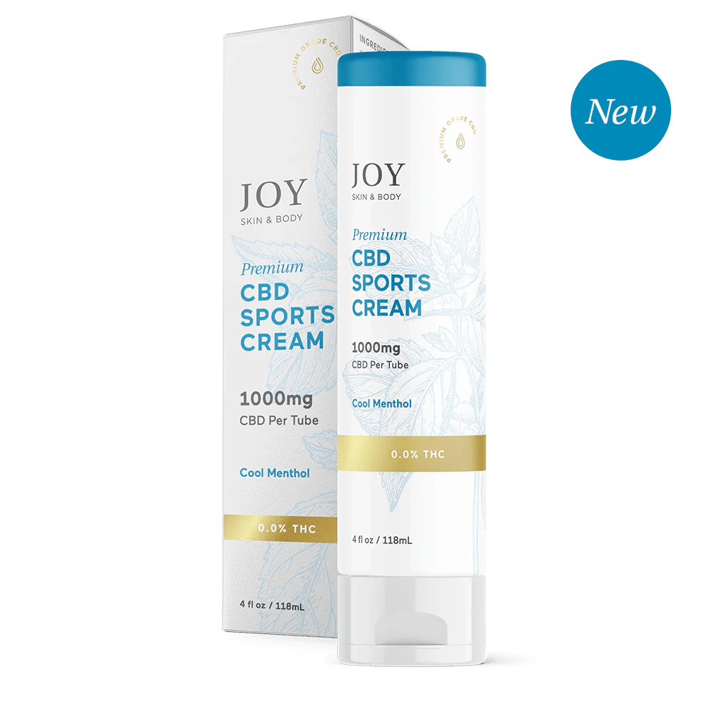 CBD Sports Cream - 1000mg - Zaza Zenn Store - Joy Organics