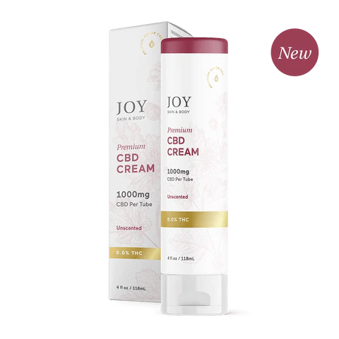 CDB Cream - 4 oz. - Zaza Zenn Store - Joy Organics