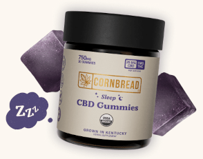 Cornbread Hemp - CBD Sleep Gummies (50MG CBD, 2MG THC) - Zaza Zenn Store - Cornbread Hemp