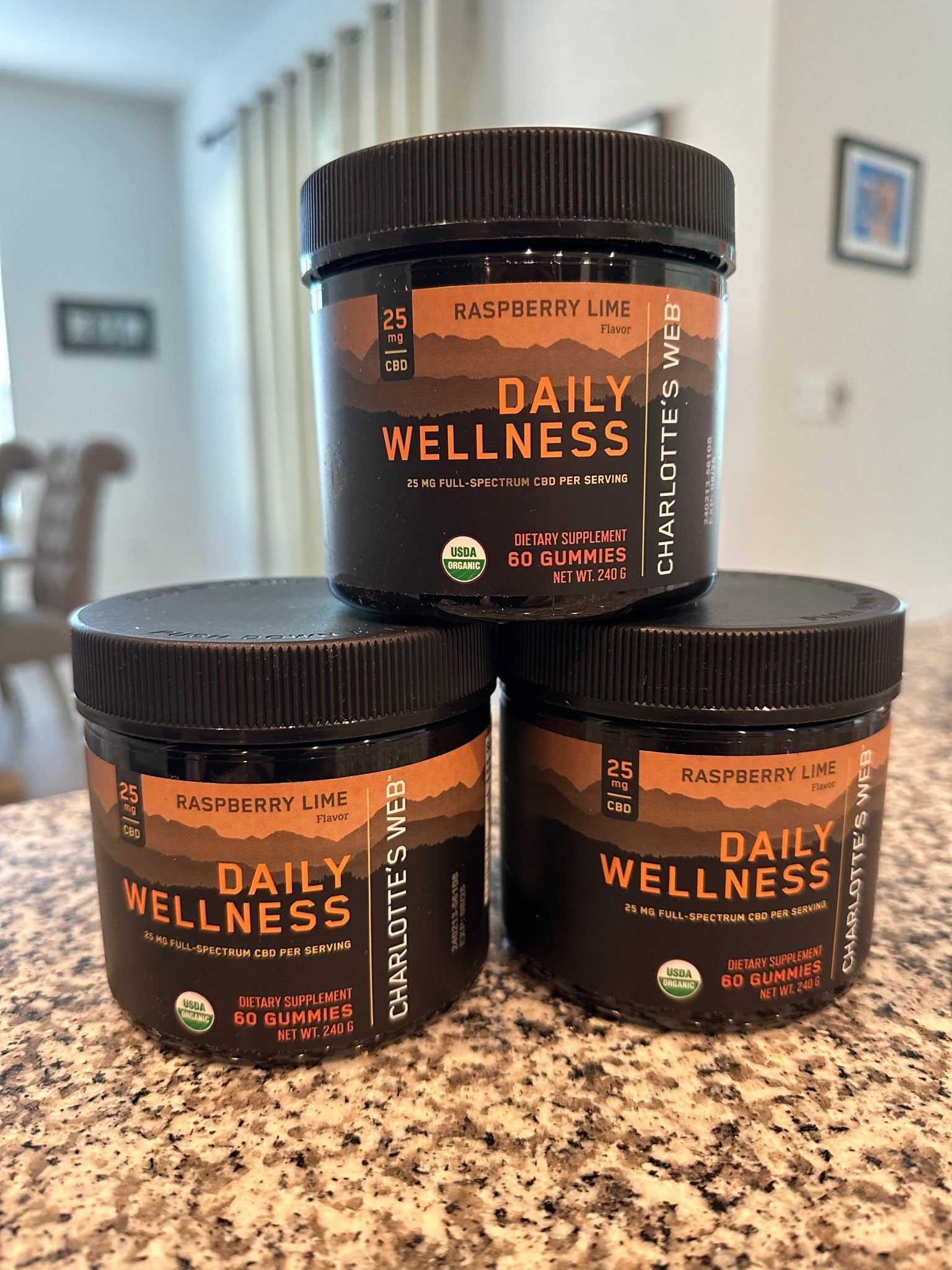 Daily Wellness Gummies - 25mg CBD - Zaza Zenn Store - Charlotte's Webb