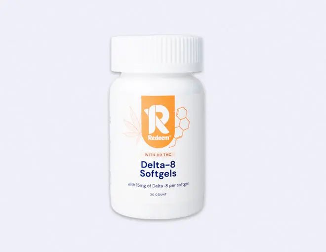 Delta - 8 Softgels - 15mg - Zaza Zenn Store - Redeem Therapeutics