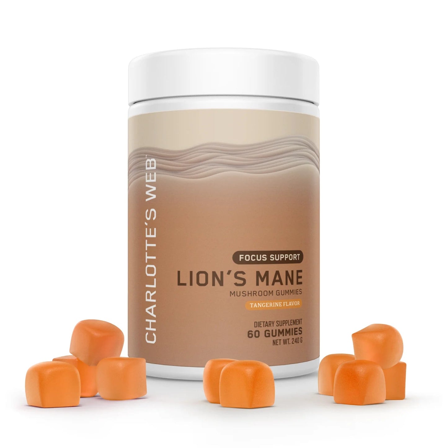 Lion's Mane Mushroom Gummies - Focus Formula - Zaza Zenn Store - Charlotte's Webb