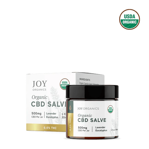 Organic CBD Salve - 500mg (Lavender) - Zaza Zenn Store - Joy Organics