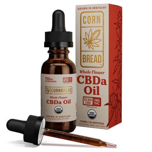 Whole Flower CBDa Oil - Zaza Zenn Store - Cornbread Hemp